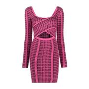 Fuchsia Jurk voor Dames Just Cavalli , Pink , Dames