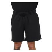 Zwarte sportshorts voor heren Adidas , Black , Heren