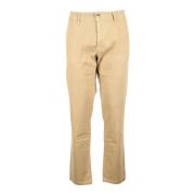 Katoen Elastaan Broek Jeckerson , Beige , Heren