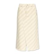 Denim rok Marni , Beige , Dames