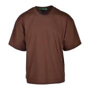 Katoenen T-shirt Garment Workshop , Brown , Heren