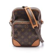 Pre-owned Leather shoulder-bags Louis Vuitton Vintage , Brown , Dames