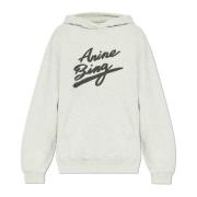 Gestreepte sweatshirt Anine Bing , Gray , Dames