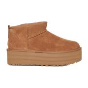 Winterlaarzen in wit/blauw stijl UGG , Brown , Dames