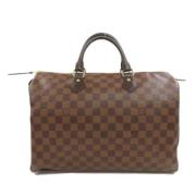 Pre-owned Canvas louis-vuitton-bags Louis Vuitton Vintage , Brown , Da...