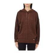 Bruine Hoodie voor Vrouwen Liu Jo , Brown , Dames