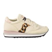 Stijlvolle Sneakers met Rubberen Zool Saucony , Beige , Dames