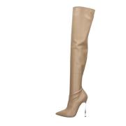 Laarzen Beige Casadei , Beige , Dames