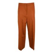 Merino wollen broek Max Mara Studio , Brown , Dames