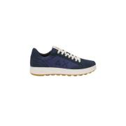 Genius Tennis Style Sneaker Sun68 , Blue , Heren