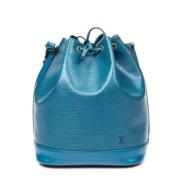 Pre-owned Leather louis-vuitton-bags Louis Vuitton Vintage , Blue , Da...