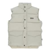 Mouwloos Puff Vest Ice Iuter , Beige , Heren