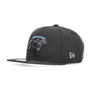 Carolina Panthers Grafiet Snapback Hoed New Era , Gray , Unisex