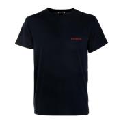 Stijlvolle Heren T-shirt Bikkembergs , Blue , Heren