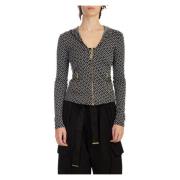 Jacquard Jas Pinko , Multicolor , Dames