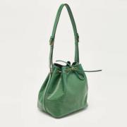 Pre-owned Leather louis-vuitton-bags Louis Vuitton Vintage , Green , D...