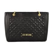 Handbags Love Moschino , Black , Dames