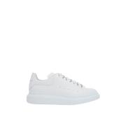 Witte lage sneakers met logo Alexander McQueen , White , Heren