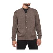 Bruine Cardigan Sweater Trendy Casual Stijl Armani Exchange , Brown , ...