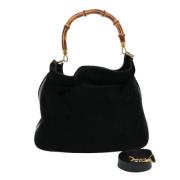 Pre-owned Leather gucci-bags Gucci Vintage , Black , Dames