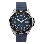 Herrenuhr Harborside Coast Timex , Black , Heren