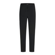 Sportieve Slim-Fit Broek met Strepen Riani , Black , Dames