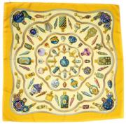 Pre-owned Silk scarves Hermès Vintage , Multicolor , Dames