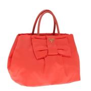 Pre-owned Nylon handbags Prada Vintage , Red , Dames