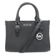 Pre-owned Leather handbags Michael Kors Pre-owned , Black , Dames