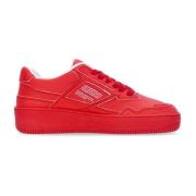 Appel Rode Sneakers MoEa , Red , Heren