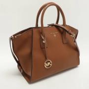 Pre-owned Leather handbags Michael Kors Pre-owned , Brown , Dames