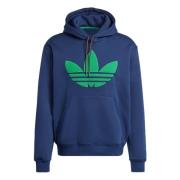 Originals 70s Fleece Hoodie Adidas , Blue , Heren