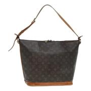 Pre-owned Canvas louis-vuitton-bags Louis Vuitton Vintage , Brown , Da...