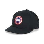 Zwarte Arctic Logo Baseballpet Canada Goose , Black , Heren