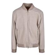 Stijlvolle wollen blend jas Hugo Boss , Beige , Heren