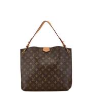 Pre-owned Leather louis-vuitton-bags Louis Vuitton Vintage , Brown , D...