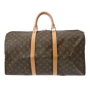 Pre-owned Fabric louis-vuitton-bags Louis Vuitton Vintage , Brown , Da...