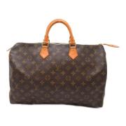 Pre-owned Canvas handbags Louis Vuitton Vintage , Brown , Dames