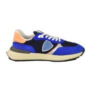 Stijlvolle Sneakers met Rubberen Zool Philippe Model , Blue , Heren