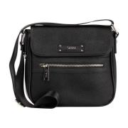 Heren Crossbody Tas Gaudi , Black , Heren