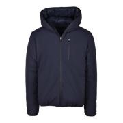 Puffer Jacket 100% Polyester Save The Duck , Blue , Heren