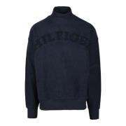 Katoenen Sweatshirt Tommy Hilfiger , Blue , Heren