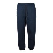 Modal Casual Broek Emporio Armani , Blue , Heren