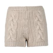 Korte Shorts Magda Butrym , Beige , Dames