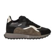 Sneakers van leer en polyester Antony Morato , Multicolor , Heren