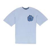 Triple J Cyan Tee Samenwerking Shirt Mauna Kea , Blue , Heren