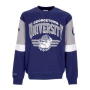 Georgetown Hoyas Crewneck Sweatshirt Mitchell & Ness , Multicolor , He...