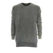 Heren Crew Neck Sweater Cashmere Company , Gray , Heren