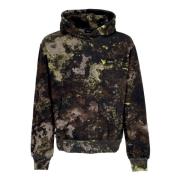 Donkere Camo Hoodie met Voorzak Dolly Noire , Brown , Heren