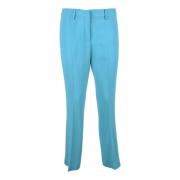 Elegante Viscose Blend Broek Etro , Blue , Dames